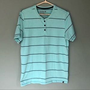 HURLEY SHORT SLEEVE STRIPE T SHIRT